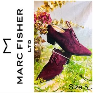 🍂Marc Fisher Etta Suede Oxford